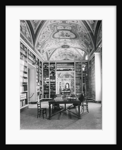 Interior View of Reading Room at Vatican Library by Anonymous
