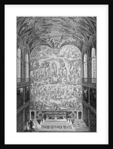Interior View of Elaborate Painting and Ceiling by Anonymous