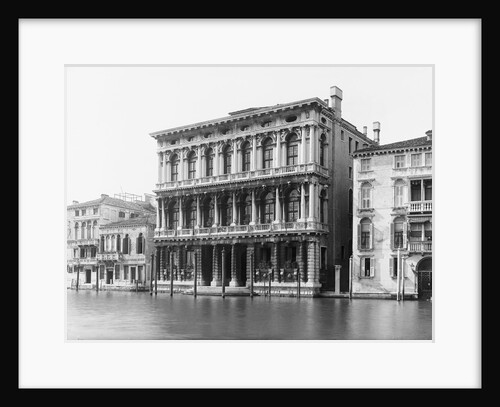 Exterior View of Large Building and Inlet by Anonymous