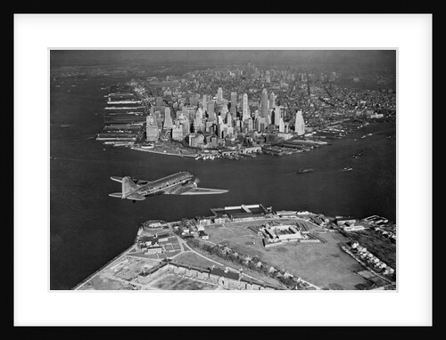 Airplane View of Parts of Urban Sites by Anonymous