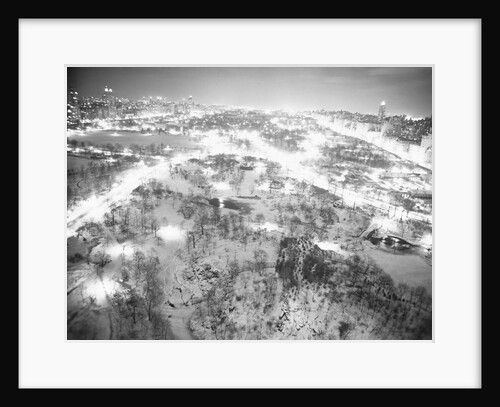 Central Park at Night by Anonymous