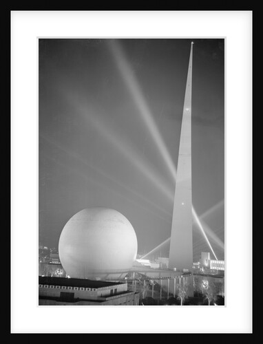 The Trylon and Perisphere by Anonymous