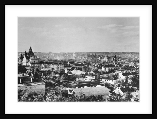 Aerial View of Vilna by Anonymous