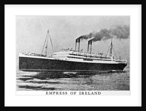 Photograph of the Empress of Ireland by Anonymous