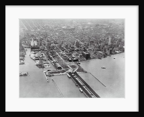 Aerial View of Chicago by Anonymous