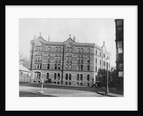 Exterior of Harvard University Dormitories Known as Beck Hall by Anonymous