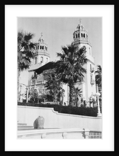Exterior View of William R. Hearst's Castle with Park by Anonymous