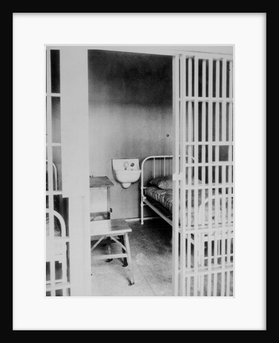 Interior View of a Jail Cell by Anonymous