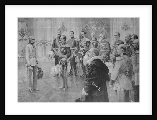 Austrian Emperor Franz Joseph Being Congratulated by Anonymous
