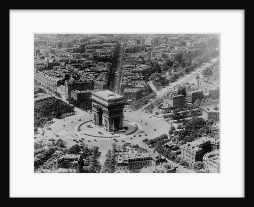View of The Arc De Triomphe by Anonymous