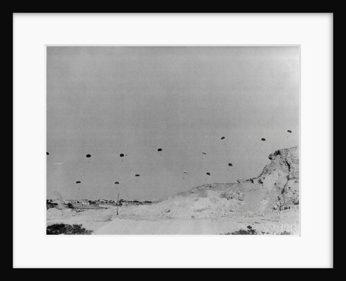 Paratroopers Landing on Crete by Anonymous