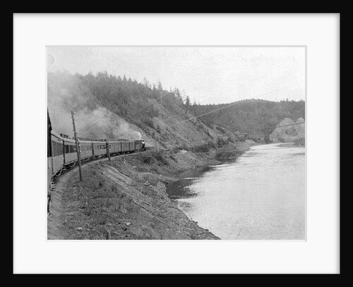 Trans Siberian Express Train by Anonymous