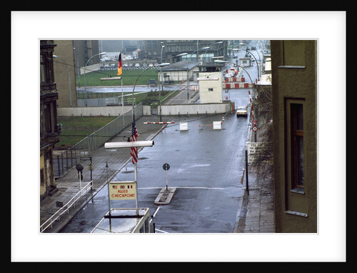 Checkpoint Charlie at Berlin Wall by Anonymous
