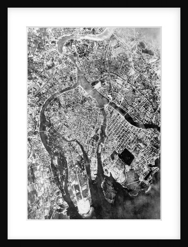 Aerial View of Leningrad from Scout Planes by Anonymous