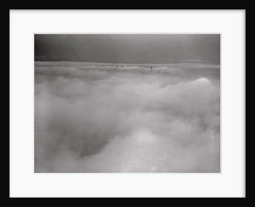 Empire State Building in The Fog by Anonymous