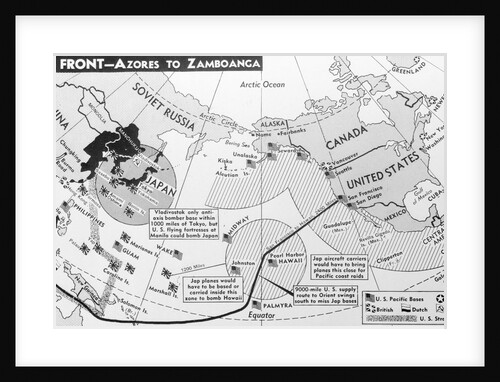 Map of the U.S. Front by Anonymous