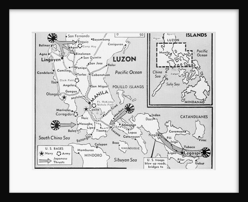 Military Map of Manila by Anonymous