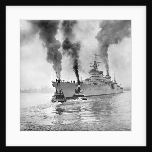 USS Indianapolis Beginning Trial Cruise by Anonymous