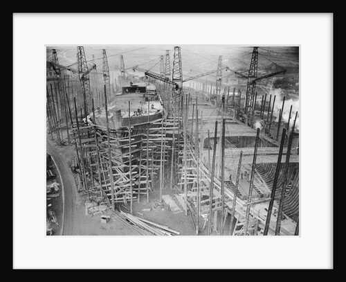 View of Newport News Shipbuilding by Anonymous