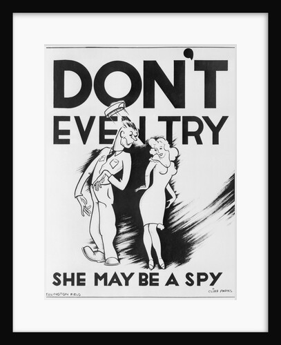 Poster on Spy Possibilities by Anonymous