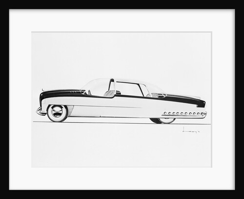 Model of Postwar Car by Anonymous