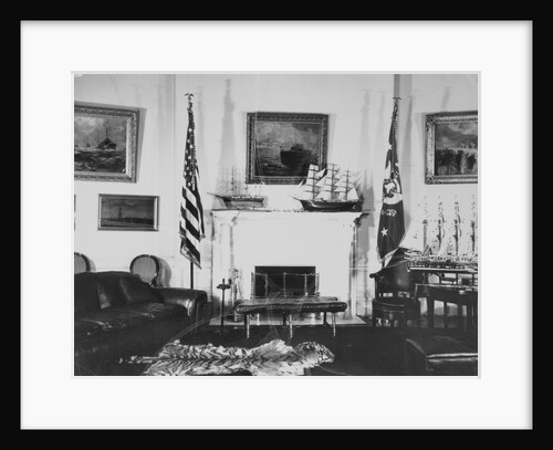 President's Study in Oval Room by Anonymous