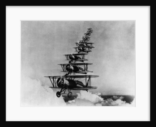 Airplanes in Flight by Anonymous