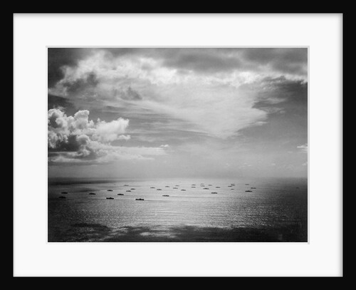 Convoy of Military Warships by Anonymous