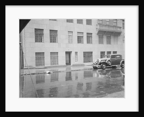 Car Standing in Front of Building by Anonymous