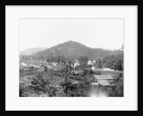 Saw and Shingle Mill in Idaho by Anonymous