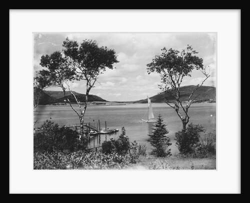 Southwest Harbor Looking Toward Somes Sound in Maine by Anonymous