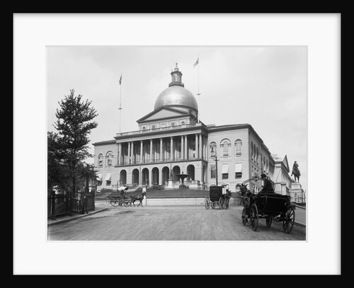Massachusetts State Capitol Building by Anonymous