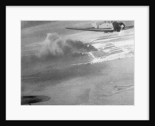 Planes Flying Over Air Smoking Field by Anonymous