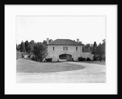 Gatehouse of Joseph P. Kennedy's Home by Anonymous