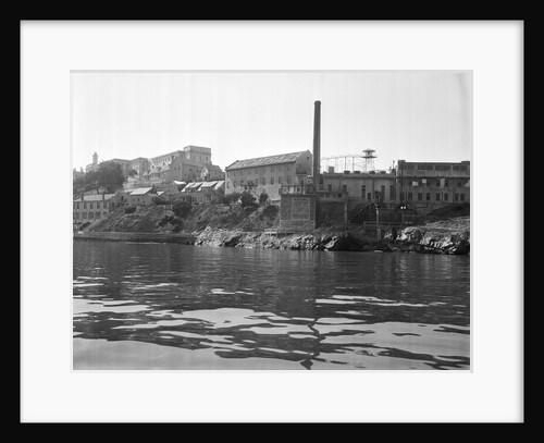 Buildings on Alcatraz by Anonymous