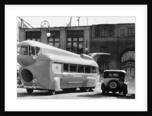 Ultra Modernistic Bus by Anonymous