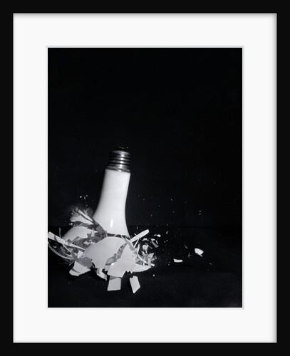 Light Bulb Shattering by Anonymous