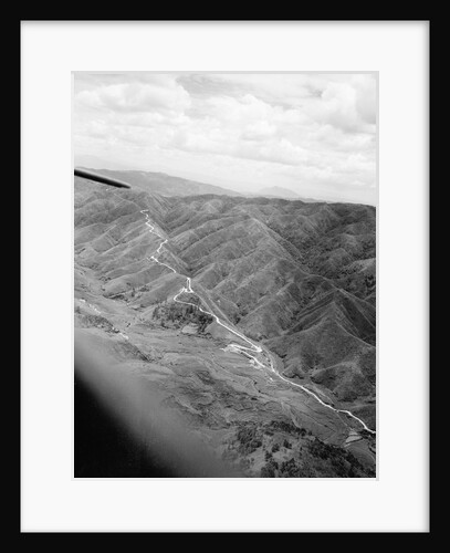 Burma Road Stretching Across Landscape by Anonymous