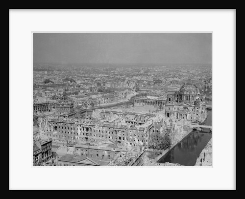 View of War Town Streets of Berlin by Anonymous