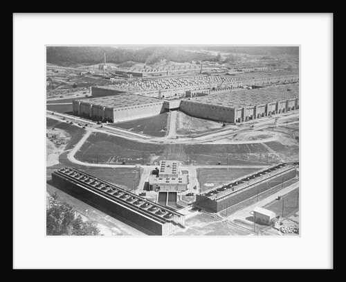 View of Landscape of Clinton Engineer Works Plant by Anonymous
