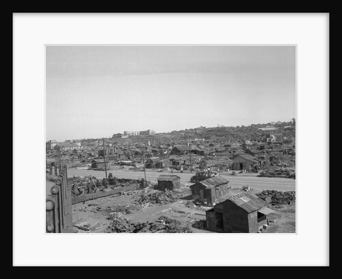 Aerial View of Japan's Shanty Town by Anonymous