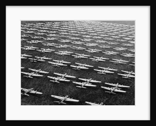 Hundreds of B-29 Flying Fortresses Await Scrap Heap by Anonymous