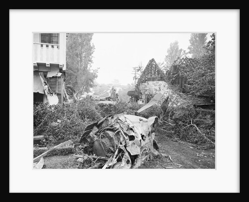 Crashed Plane of Howard Hughes by Anonymous