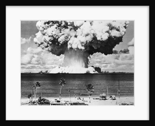 Mushroom Cloud over Bikini Atoll by Anonymous