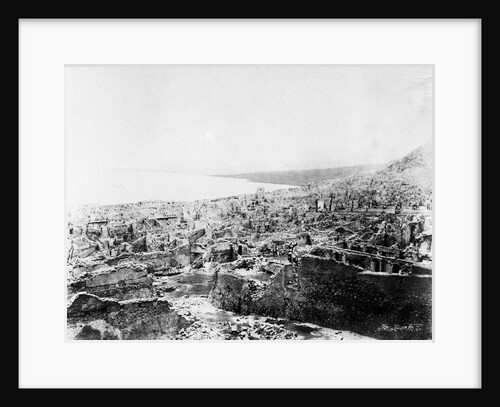 Ruins of the City Toward the Bay by Anonymous