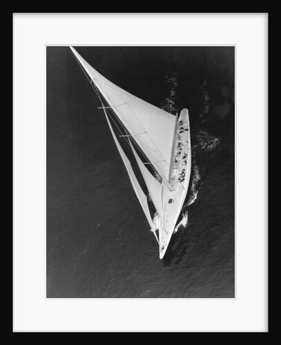 Harold Vanderbilt's Yacht Sailing by Anonymous