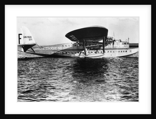 View of Seaplane Lieutenant de Vaisseau Paris by Anonymous