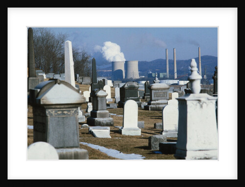 Nuclear Plant and Cemetery by Anonymous