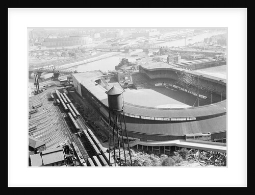 Aerial View of Stadiums by Anonymous