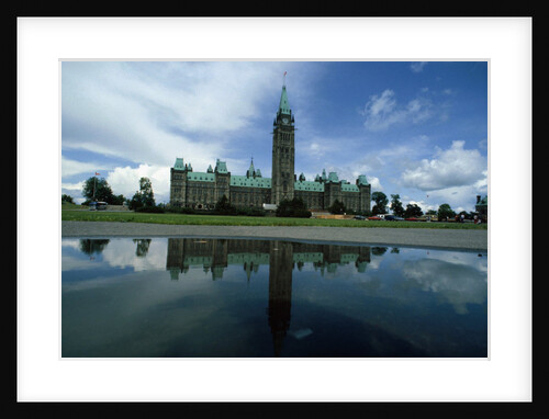 Exterior View of Parliament Building by Anonymous